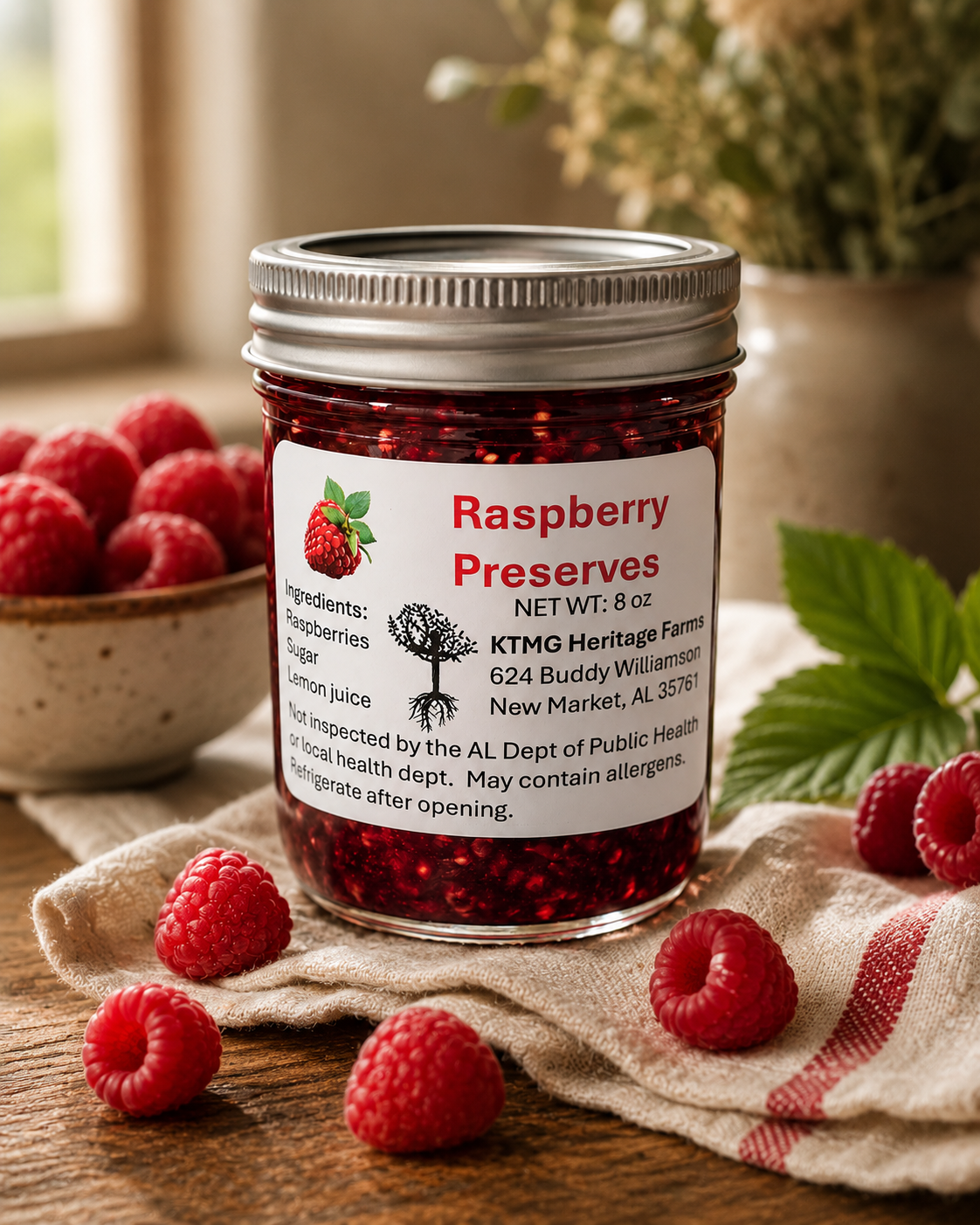 Raspberry Preserves